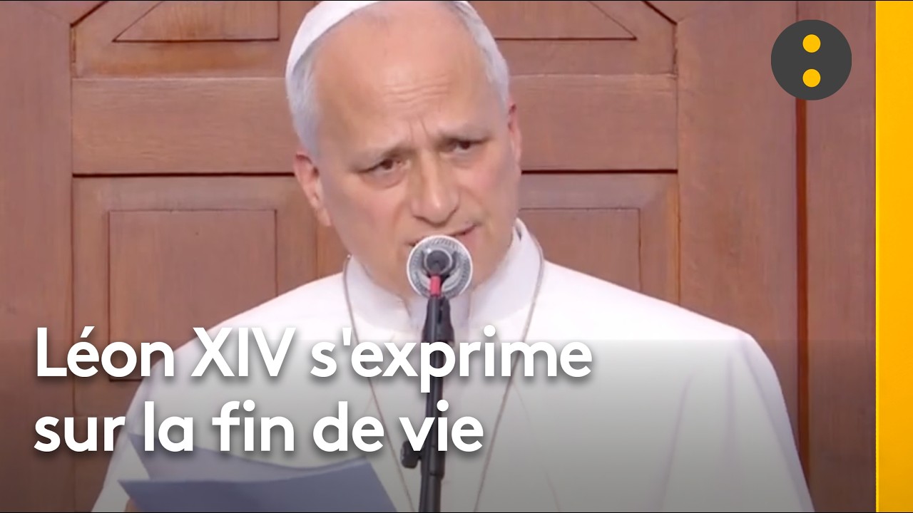Léon XIV s'exprime lors de sa rencontre avec les évêques de France